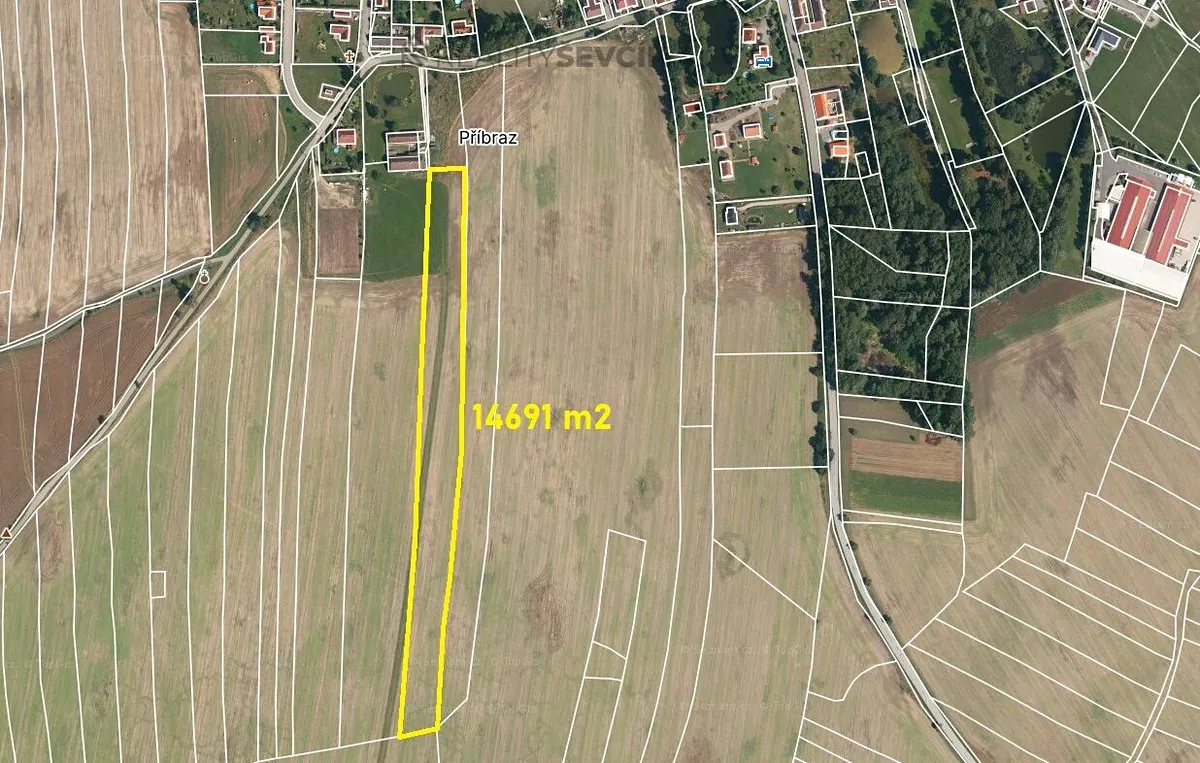 Prodej pole 14691 m²